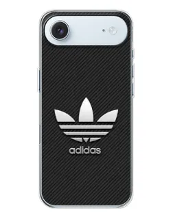 Чехол для iPhone 17 Air с картинкой «Adidas Карбоновая текстура»