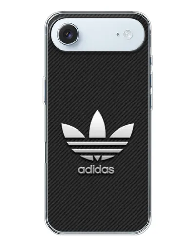 Чехол для iPhone 17 Air с картинкой «Adidas Карбоновая текстура»