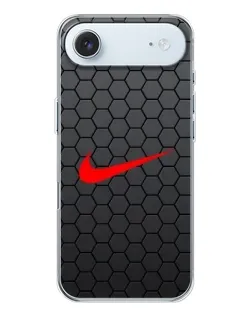 Чохол для iPhone 17 Air з картинкою «Nike — карбонова сітка»