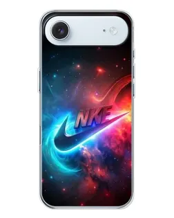 Чохол для iPhone 17 Air з картинкою «Вогняний логотип Nike»
