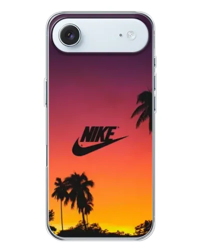 Чохол для iPhone 17 Air з картинкою «Nike на заході сонця»