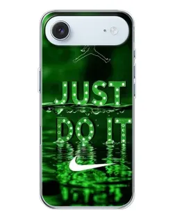 Чохол для iPhone 17 Air з картинкою «Зелений неоновий Nike»