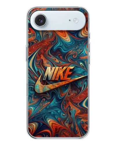 Чохол для iPhone 17 Air з картинкою «Nike в абстракції»