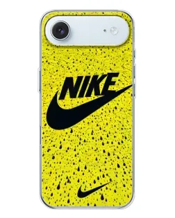 Чохол для iPhone 17 Air з картинкою «Жовтий текстурний Nike»