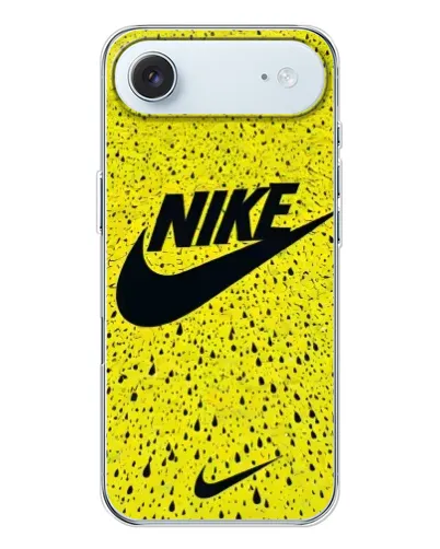 Чохол для iPhone 17 Air з картинкою «Жовтий текстурний Nike»