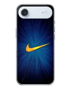 Чохол для iPhone 17 Air з картинкою «Синій пульс Nike»