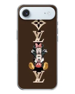 Чехол для iPhone 17 Air с картинкой «LV и Микки Маус»