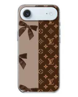 Чехол для iPhone 17 Air с картинкой «Louis Vuitton — банты»