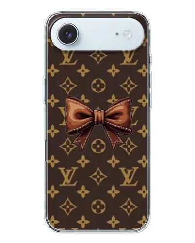 Чехол для iPhone 17 Air с картинкой «LV с бантом»