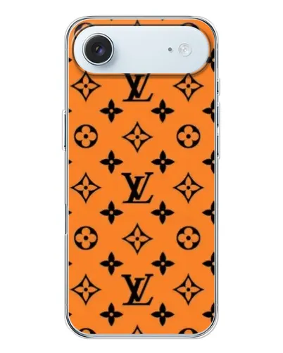 Чехол для iPhone 17 Air с картинкой «Оранжевый стиль LV»