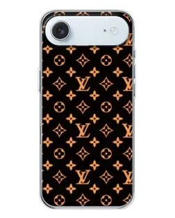 Чехол для iPhone 17 Air с картинкой «Золотая монограмма LV»
