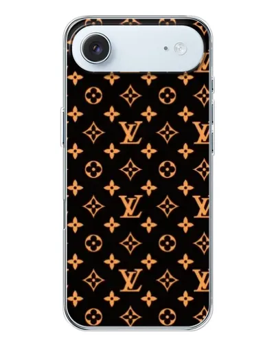 Чехол для iPhone 17 Air с картинкой «Золотая монограмма LV»