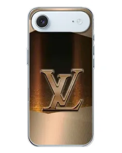 Чехол для iPhone 17 Air с картинкой «LV — золотое сияние»