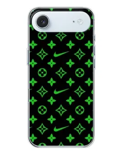 Чехол для iPhone 17 Air с картинкой «Неоновый принт LV»