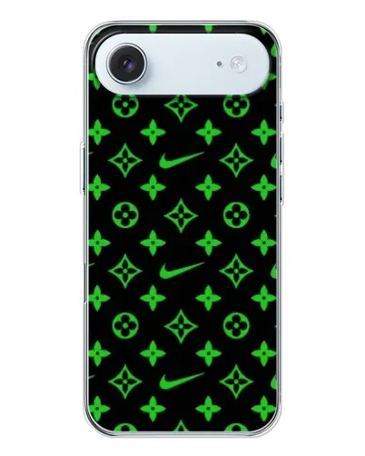 Чехол для iPhone 17 Air с картинкой «Неоновый принт LV»