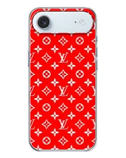 Чехол для iPhone 17 Air с картинкой «Яркий паттерн LV»