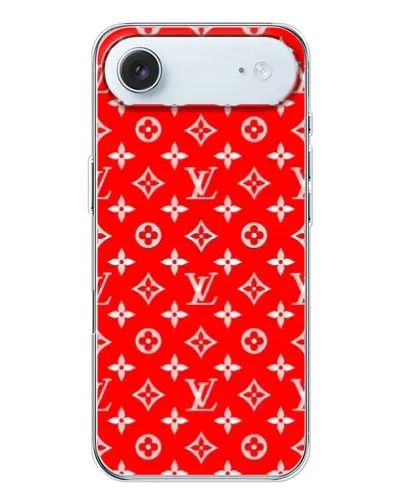 Чехол для iPhone 17 Air с картинкой «Яркий паттерн LV»