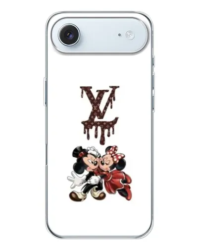 Чехол для iPhone 17 Air с картинкой «LV и Микки Маус»