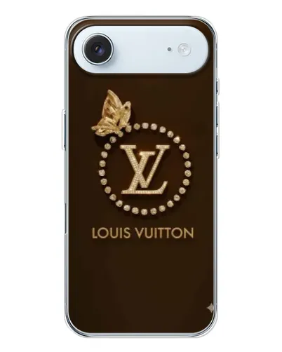 Чехол для iPhone 17 Air с картинкой «LV — золотая печать»