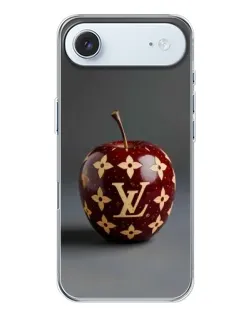 Чехол для iPhone 17 Air с картинкой «Красное яблоко LV»