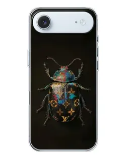 Чехол для iPhone 17 Air с картинкой «LV — мраморный принт»