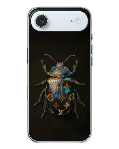 Чехол для iPhone 17 Air с картинкой «LV — мраморный принт»