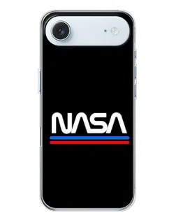 Чохол для iPhone 17 Air з картинкою «NASA — класика Red Blue»