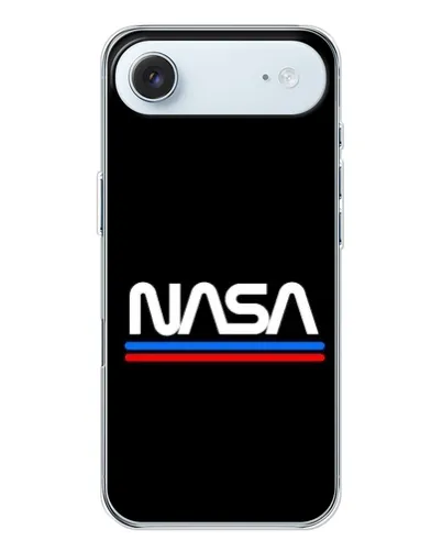 Чохол для iPhone 17 Air з картинкою «NASA — класика Red Blue»
