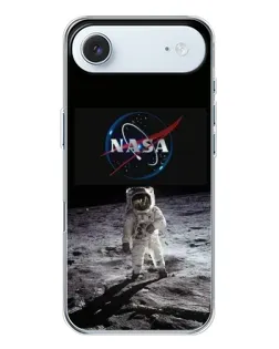 Чохол для iPhone 17 Air з картинкою «Астронавт на Місяці»
