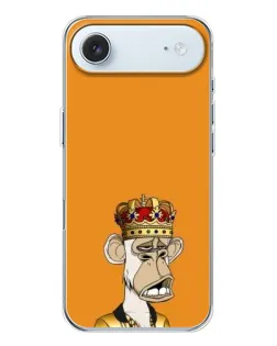 Чехол для iPhone 17 Air с картинкой «Золотая обезьяна Bored Ape» Чехол для iPhone 17 Air с картинкой «Золотая обезьяна Bored Ape»