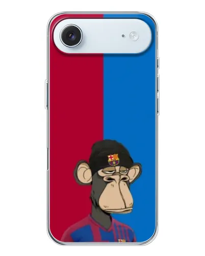 Чохол для iPhone 17 Air з картинкою «Bored Ape — фанат Барси»