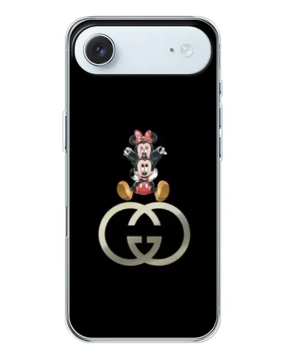 Чехол для iPhone 17 Air с картинкой «Минни Маус на лого»