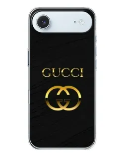Чехол для iPhone 17 Air с картинкой «Золотой логотип Gucci»