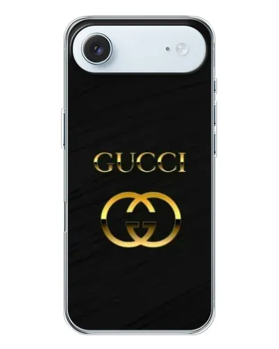 Чехол для iPhone 17 Air с картинкой «Золотой логотип Gucci»