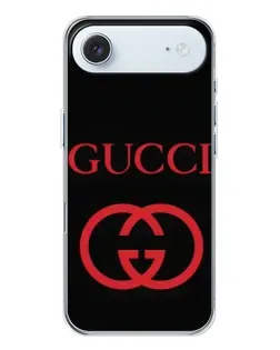 Чехол для iPhone 17 Air с картинкой «Gucci — красный логотип»