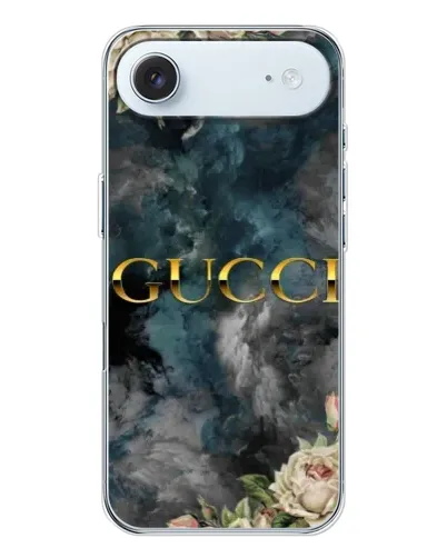 Чехол для iPhone 17 Air с картинкой «Абстрактные цветы Gucci»