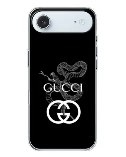 Чехол для iPhone 17 Air с картинкой «Gucci — серебряная змея»