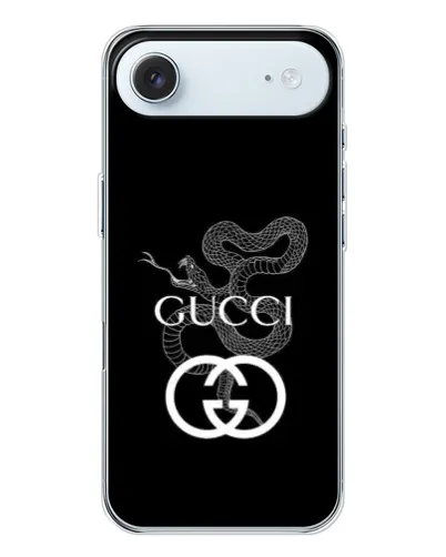 Чехол для iPhone 17 Air с картинкой «Gucci — серебряная змея»