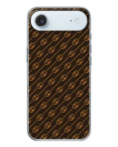 Чехол для iPhone 17 Air с картинкой «Gucci — золотые диагонали»