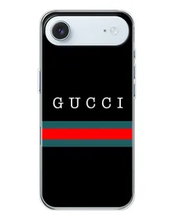 Чехол для iPhone 17 Air с картинкой «Gucci — красный пояс»