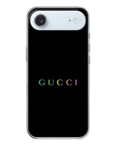 Чехол для iPhone 17 Air с картинкой «Gucci — неоновый минимализм» Чехол для iPhone 17 Air с картинкой «Gucci — неоновый минимализм»