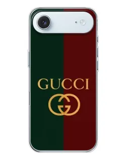 Чехол для iPhone 17 Air с картинкой «Gucci — темно-зеленый градиент»