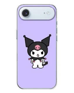 Чохол для iPhone 17 Air з картинкою «Kuromi — ніжний фіолетовий»