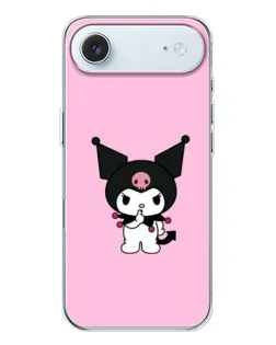 Чохол для iPhone 17 Air з картинкою «Kuromi — рожева ніжність»