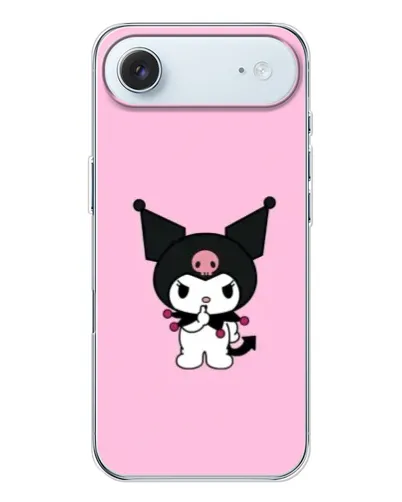 Чохол для iPhone 17 Air з картинкою «Kuromi — рожева ніжність»