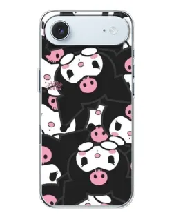 Чохол для iPhone 17 Air з картинкою «Kuromi з сердечком»