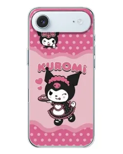 Чохол для iPhone 17 Air з картинкою «Kuromi в окулярах»
