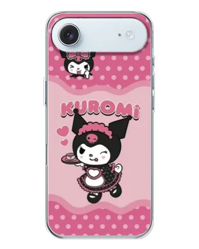 Чохол для iPhone 17 Air з картинкою «Kuromi в окулярах»