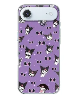 Чохол для iPhone 17 Air з картинкою «Kuromi — патерн»