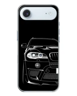 Чохол для iPhone 17 Air з картинкою «Темний силует BMW»
